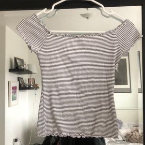 off shoulder top